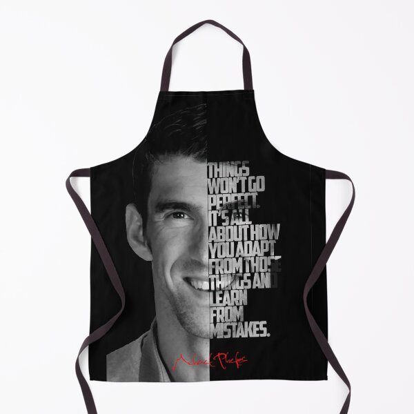 Item preview, Black and white Michael Phelps quote. designed and sold by Enea Kelo.