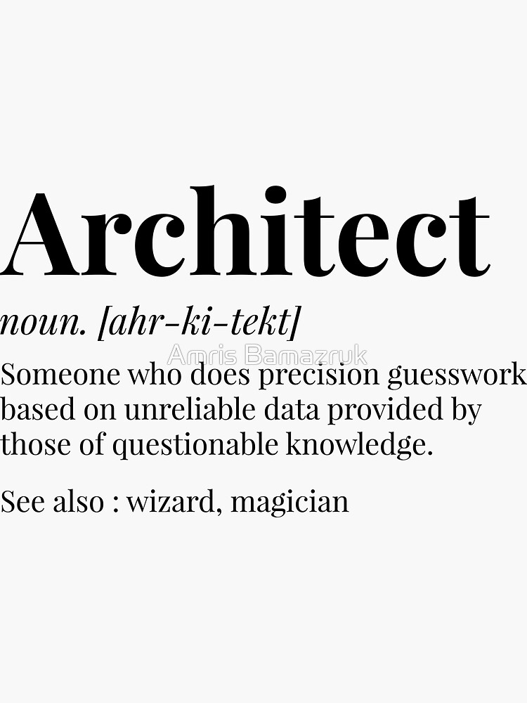 graduate architect definition