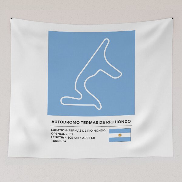 Item preview, Autodromo Termas de Rio Hondo [info] designed and sold by MS80 design.
