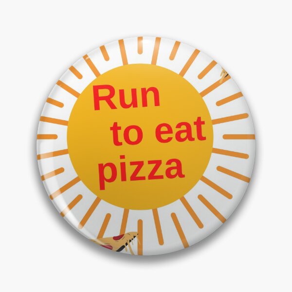 Item preview, Run to eat pizza designed and sold by GibySnack.
