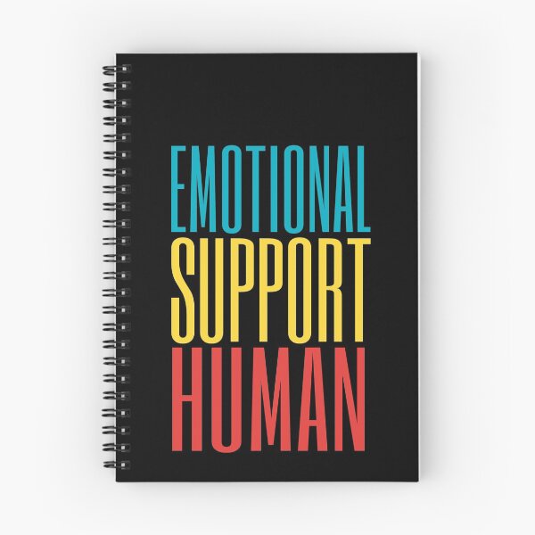 Item preview, Emotional Support Human Retro designed and sold by jacks-tees.