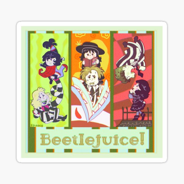 Lydia Deetz Sticker By Joshda88 Redbubble