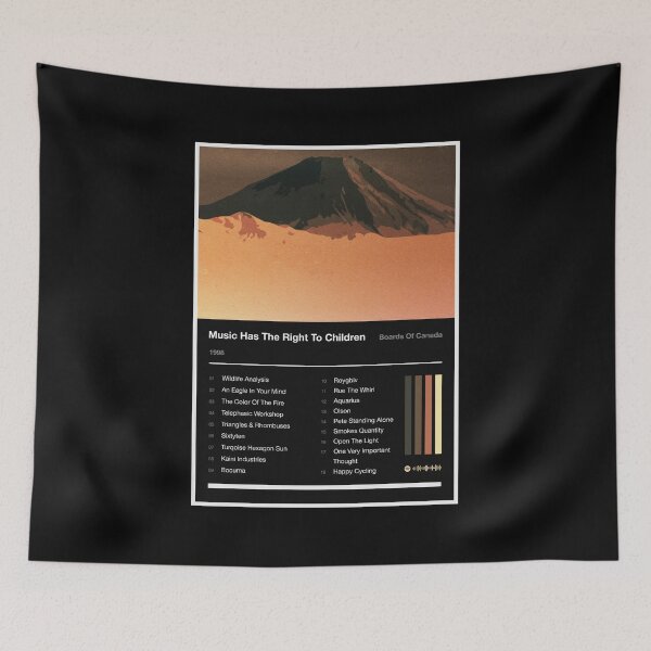 Item preview, Music Has The Right To Children Tracklist (Inverted) designed and sold by TOURETTESBOYLOL.