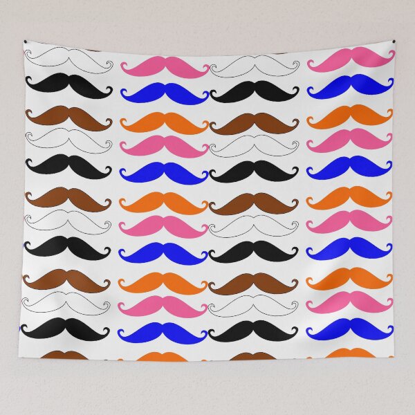 Item preview, Essential pack of multiple colour moustache designed and sold by Deegital18.