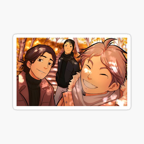 Autumn hike with the 3rd years Sticker