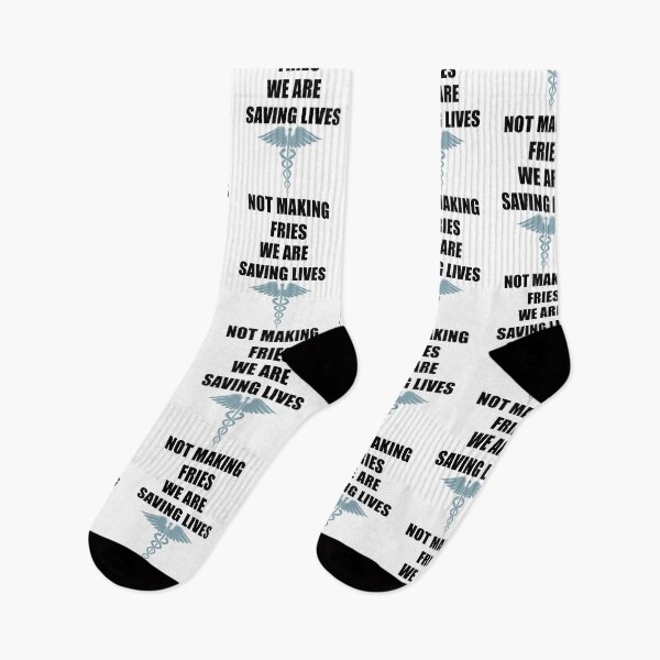 Item preview, We are saving lives, not making fries designed and sold by Jungleboy815.