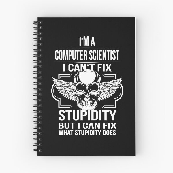 Item preview, computer scientist fix Stupidity designed and sold by shirtystar.