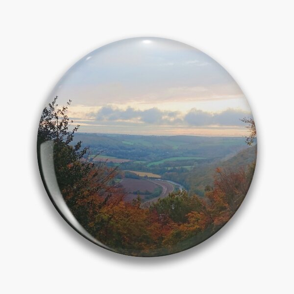 Item preview, Absolutely gorgeous autumn views in the forest over the Wye Valley designed and sold by rosiebeeston.