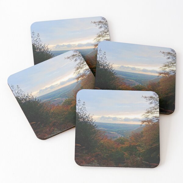 Item preview, Absolutely gorgeous autumn views in the forest over the Wye Valley designed and sold by rosiebeeston.