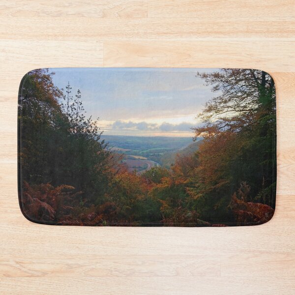 Item preview, Absolutely gorgeous autumn views in the forest over the Wye Valley designed and sold by rosiebeeston.