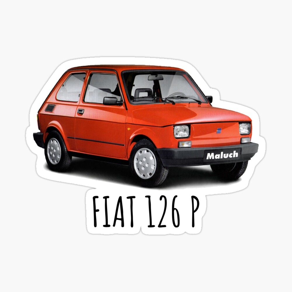 Fiat 126 P Poster By Helgavonschabbs Redbubble