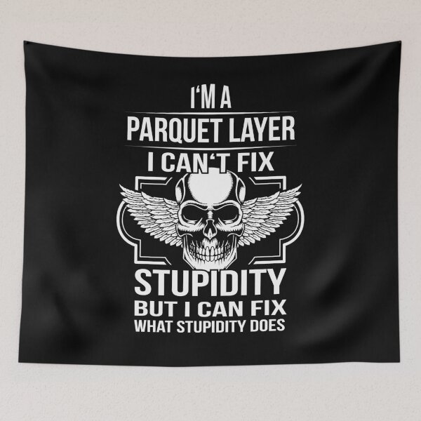 Item preview, parquet layer fix Stupidity designed and sold by shirtystar.