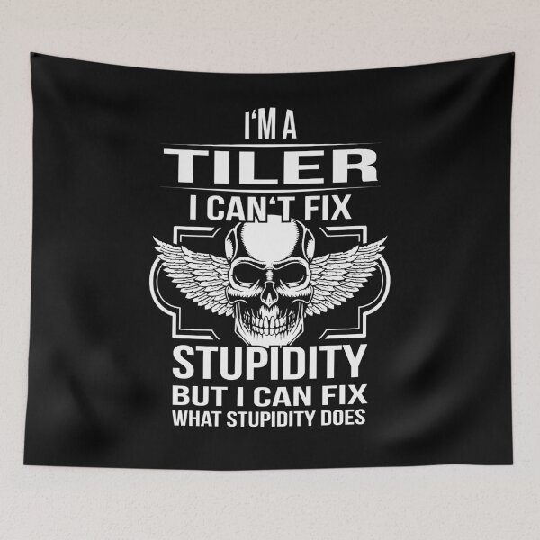 Item preview, tiler fix Stupidity designed and sold by shirtystar.