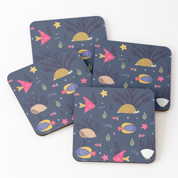 Item preview, MARINE LIFE-OCEAN - SEAMLES PATTERN designed and sold by ildafdhome.