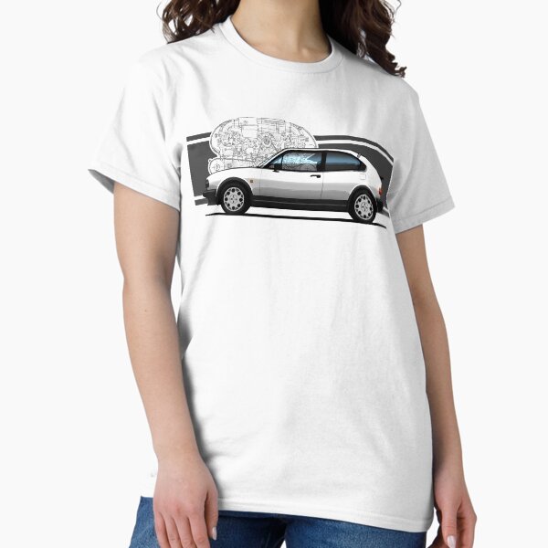 Item preview, My drawing of the iconic transparent tapered Italian classic car designed by Giugiaro (for light backgrounds) designed and sold by designjaag.