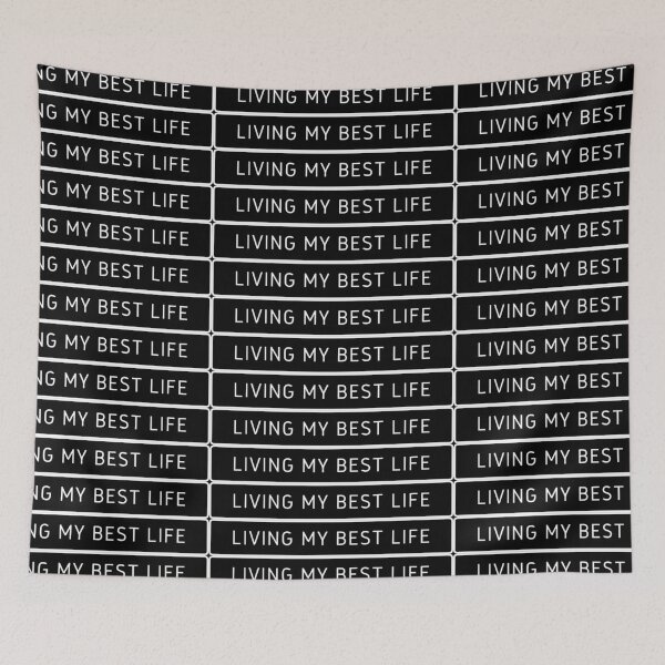 Item preview, LVING MY BEST LIFE designed and sold by Rabique.
