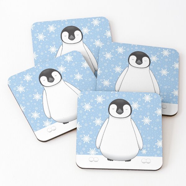 Item preview, Penguin In Snow designed and sold by Running-Duck.