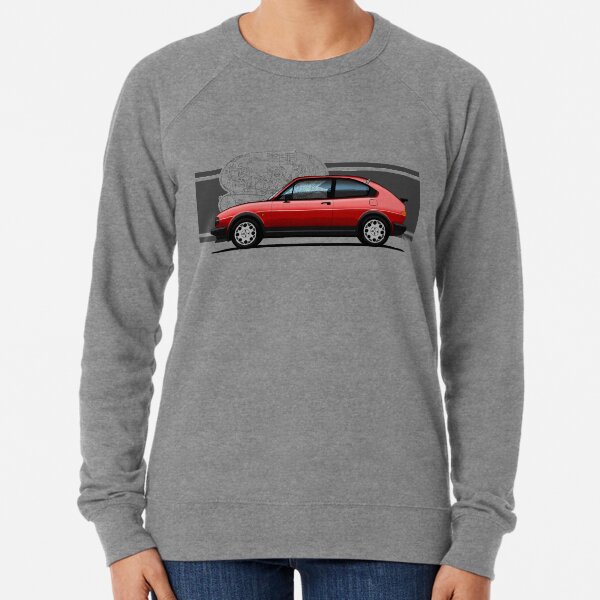 Item preview, My drawing of the iconic red Italian classic car designed by Giugiaro (for light backgrounds) designed and sold by designjaag.