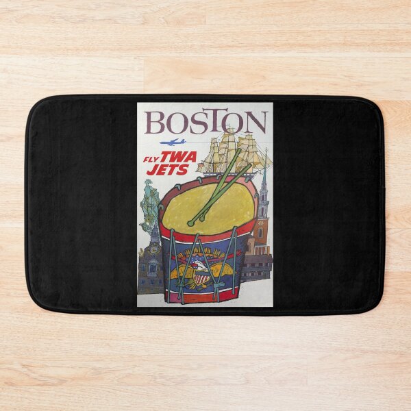 Item preview, Boston retro poster designed and sold by CorasPosters.