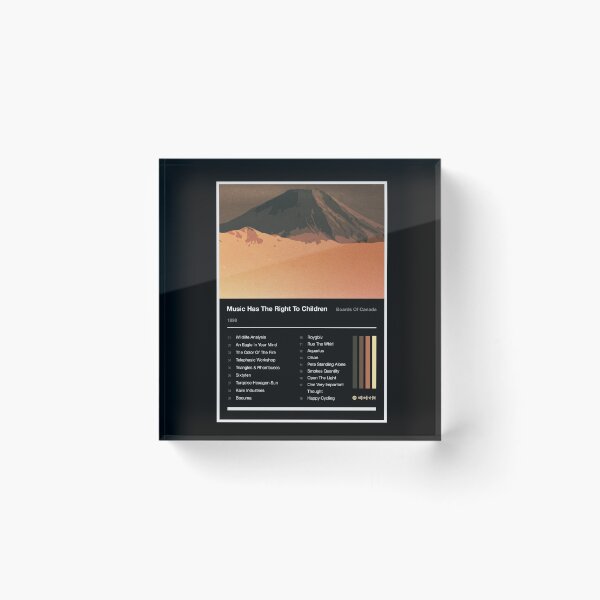 Item preview, Music Has The Right To Children Tracklist (Inverted) designed and sold by TOURETTESBOYLOL.