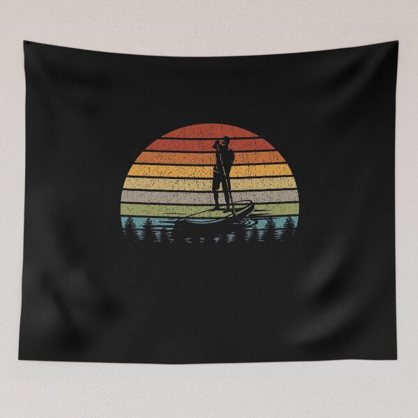 Item preview, Vintage Retro Paddleboarding Paddleboard Paddle Water sports Gift designed and sold by TastefulTees.