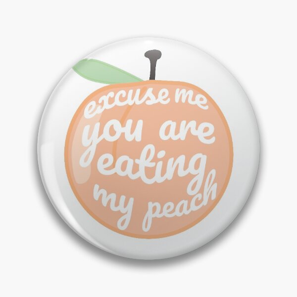 Item preview, Ratched- Excuse Me You're Eating My Peach Sticker designed and sold by ThirTee.