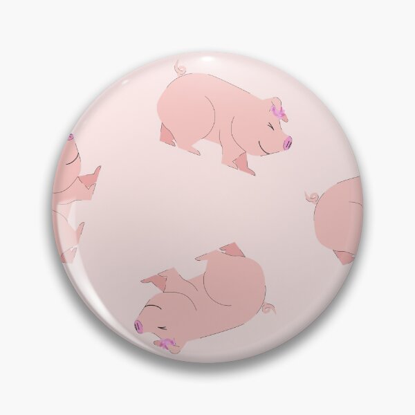 Item preview, Pink Pig Patterns designed and sold by AnnaAndVibes.