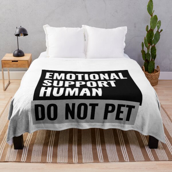 Item preview, Emotional Support Human Do Not Pet designed and sold by jacks-tees.