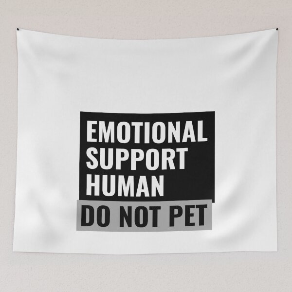 Item preview, Emotional Support Human Do Not Pet designed and sold by jacks-tees.