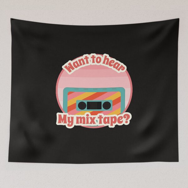 Item preview, Want to hear my mix tape? designed and sold by Lisa Lucero.