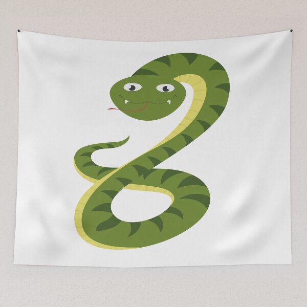 Item preview, Happy Snake designed and sold by TrueTrippyArts.