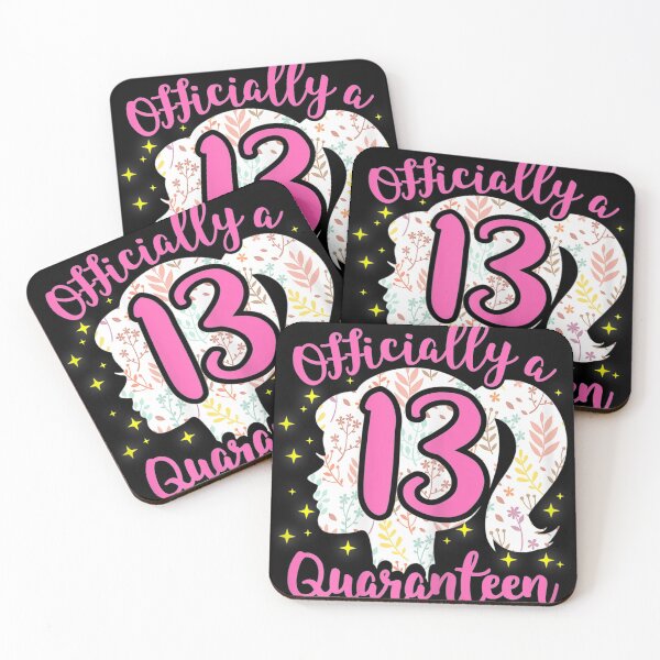 Item preview, 13th birthday officially a quaranteen teenager 13 years old designed and sold by marciamulkey21.