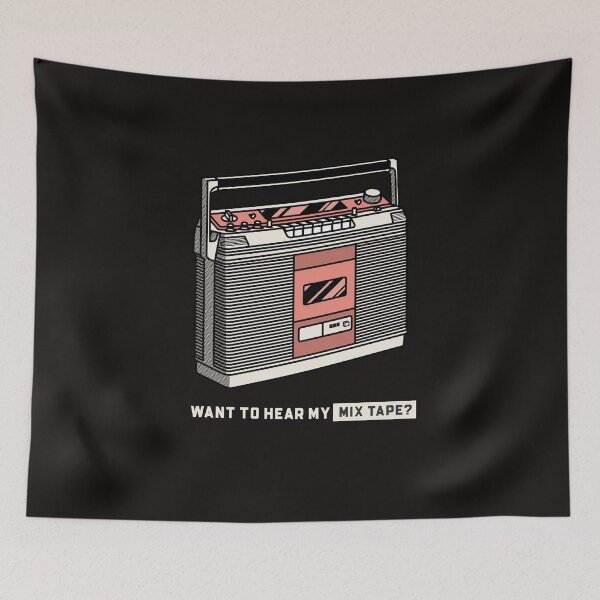 Item preview, Want to hear my mix tape? designed and sold by Lisa Lucero.