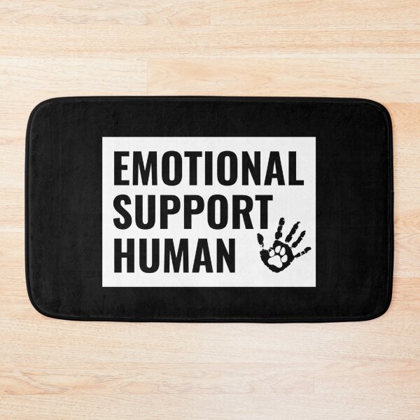Item preview, Emotional Support Human Hand Paw Print designed and sold by jacks-tees.