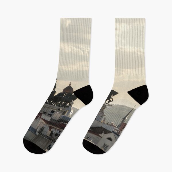 Item preview, Quadrigas Warriors and Rooftops - a Triumphal Ride over Marvelous Madrid Spain designed and sold by Georgia Mizuleva.