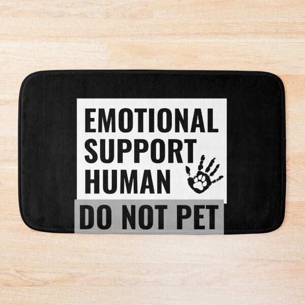 Item preview, Emotional Support Human Hand Paw Print Do Not Pet designed and sold by jacks-tees.