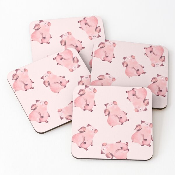 Item preview, Pink Pig Patterns designed and sold by AnnaAndVibes.