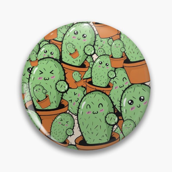 Item preview, Cacti cactus pattern background designed and sold by Bakemonai.