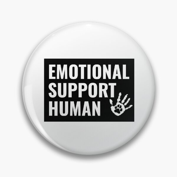 Item preview, Emotional Support Human Hand Paw Print Do Not Pet designed and sold by jacks-tees.