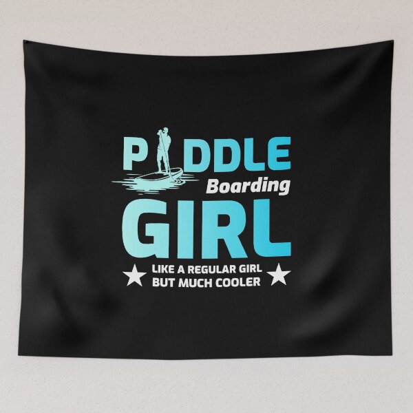 Item preview, Vintage Retro Paddleboarding Paddleboard Paddle Girl Gift designed and sold by TastefulTees.
