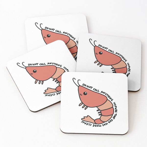Item preview, The Redeemed Shrimp designed and sold by LaurdropArt.