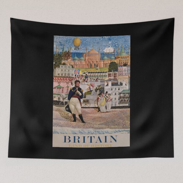 Item preview, Birtain retro poster designed and sold by CorasPosters.