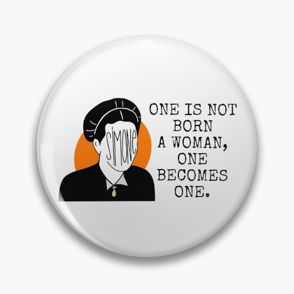 Item preview, SIMONE DE BEAUVOIR designed and sold by sweetgrenadine.