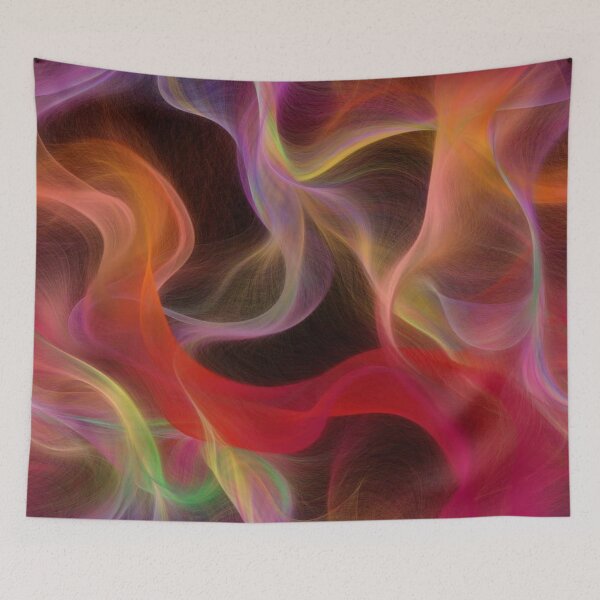 Item preview, Colorful swirls of paint designed and sold by ApArtPaintings.