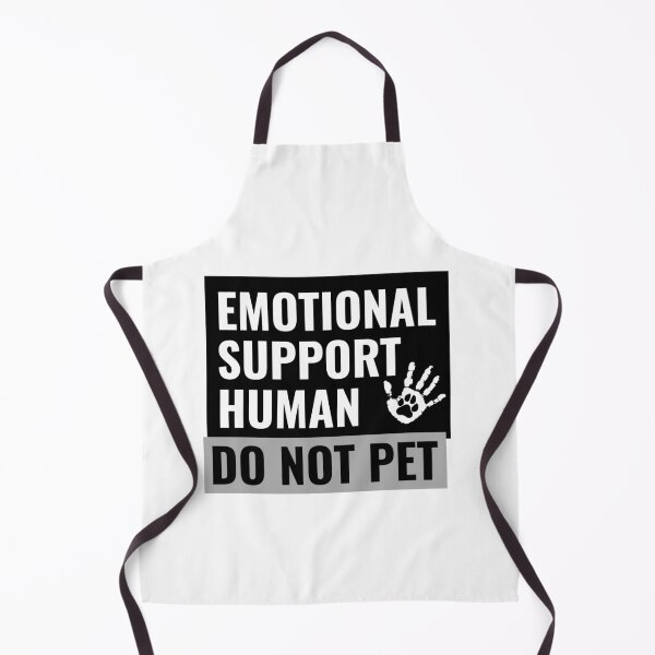 Item preview, Emotional Support Human Do Not Pet Hand designed and sold by jacks-tees.