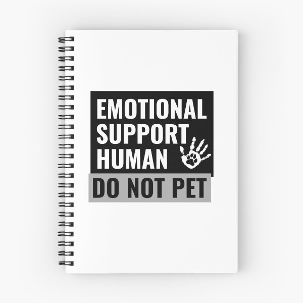 Item preview, Emotional Support Human Do Not Pet Hand designed and sold by jacks-tees.