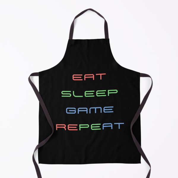 Item preview, Eat Sleep Game Repeat designed and sold by vibrantyy.
