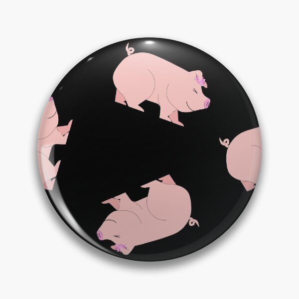 Item preview, Pink Pig Patterns designed and sold by AnnaAndVibes.