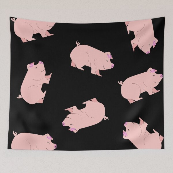 Item preview, Pink Pig Patterns designed and sold by AnnaAndVibes.