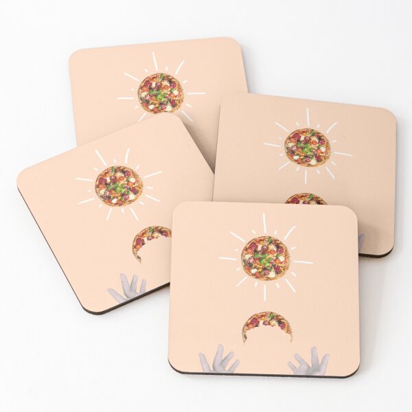 Item preview, Hands with bitten pizza designed and sold by ESCAPZ.